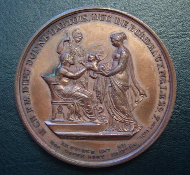 Comte de Chambord : medaille